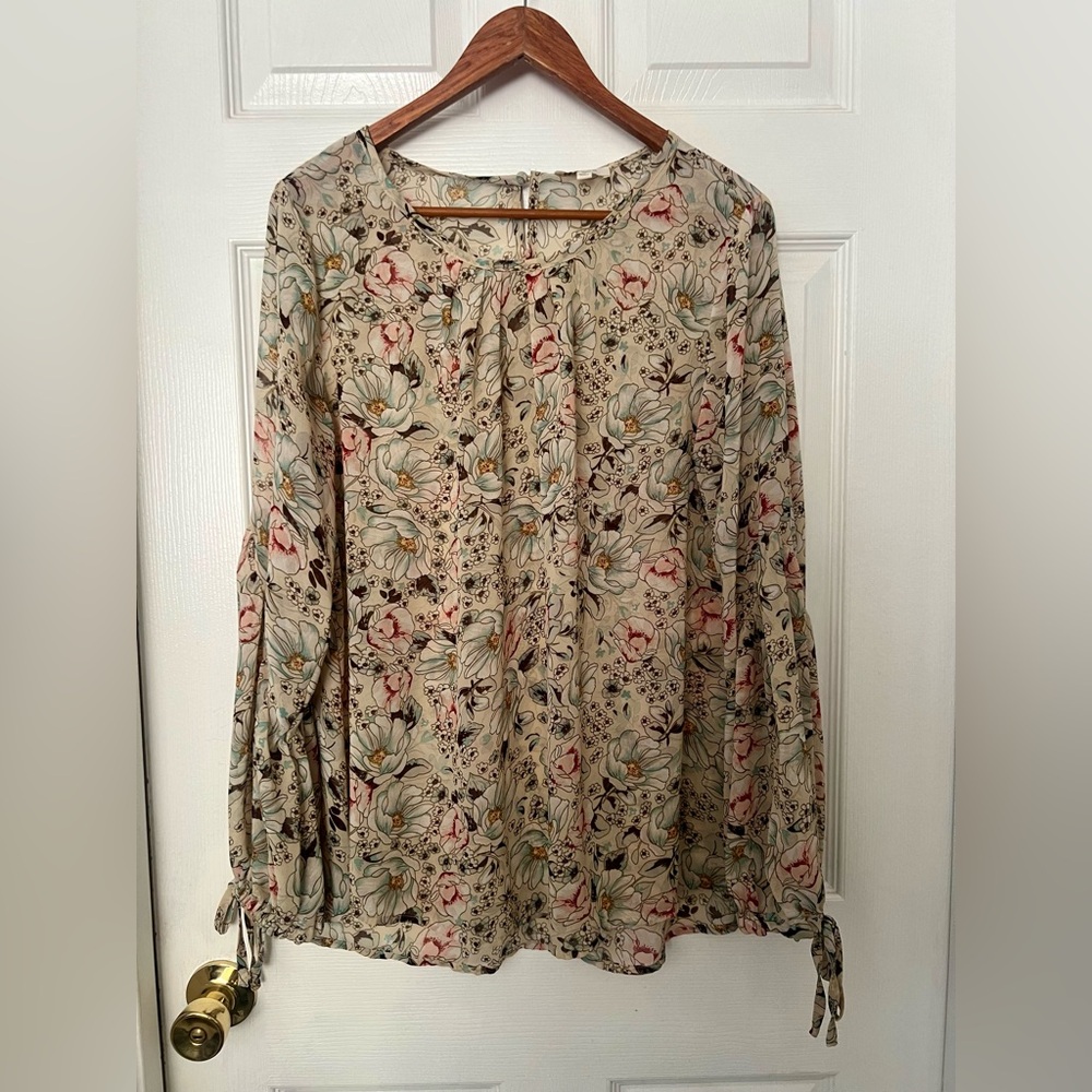 Floral Print Women's Top